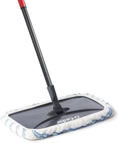 img 4 attached to Efficient Cleaning: O-Cedar Hardwood Floor 'N More Microfiber Mop with Telescoping Handle