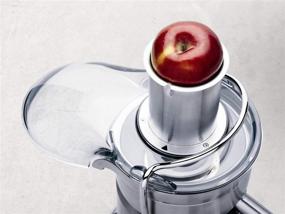 img 1 attached to 🍎 Powerful Breville 800JEXL Juice Fountain Elite Centrifugal Juicer: Superior Performance in Brushed Stainless Steel