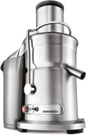 🍎 powerful breville 800jexl juice fountain elite centrifugal juicer: superior performance in brushed stainless steel логотип