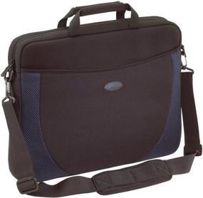 img 1 attached to 💼 Targus CVR217 Neoprene Slipcase: TSA-Friendly Shoulder Strap Laptop Sleeve