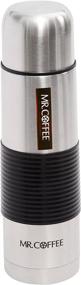 img 2 attached to ☕ Mr Coffee Javelin 16 oz Thermal Bottle-Silicone Sleeve, 1, Brushed Stainless Steel for Superior Heat Retention