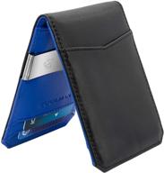 wallet coolman leather minimalist holder logo