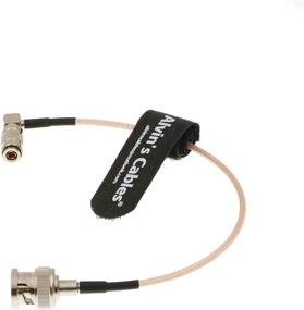 img 3 attached to 🔌 Enhanced Connectivity with Alvin's Cables DIN 1.0/2.3 Mini BNC Right Angle to BNC Male RG179 HD SDI Cable