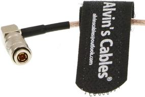img 1 attached to 🔌 Enhanced Connectivity with Alvin's Cables DIN 1.0/2.3 Mini BNC Right Angle to BNC Male RG179 HD SDI Cable