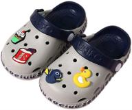 juxi toddler sandals slippers numeric_5 boys' shoes and clogs & mules logo