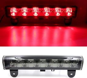 img 3 attached to 🚦 Youxmoto 3rd Brake Light for 2000-2006 Chevy Suburban Tahoe, GMC Yukon - High Mount Stop Light with Chrome Housing and Smoke Lens