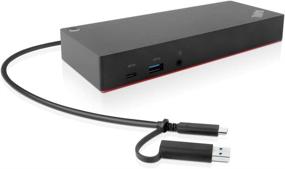 img 1 attached to 🔌 Optimized for SEO: Lenovo ThinkPad Hybrid USB-C Dock with USB-A (40AF0135US)