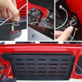 img 1 attached to CheroCar Tailgate Foldable 2007 2019 Accessories