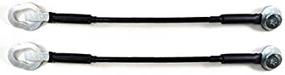 img 4 attached to 🔧 PT Auto Warehouse TC-TO002-P - Tailgate Lift Support Cable, 11.18" Length - Left/Right