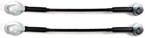 img 3 attached to 🔧 PT Auto Warehouse TC-TO002-P - Tailgate Lift Support Cable, 11.18" Length - Left/Right