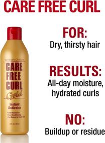 img 1 attached to 💆 SoftSheen-Carson Care Free Curl Gold Instant Activator for Natural and Curly Hair - Softening, Hydrating, Moisturizing, and Easy Combing - 16 fl oz