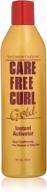 💆 softsheen-carson care free curl gold instant activator for natural and curly hair - softening, hydrating, moisturizing, and easy combing - 16 fl oz logo