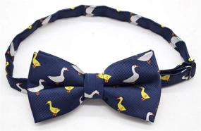 img 3 attached to 👔 Carahere Handcrafted Adjustable Pre-Tied Pattern Boys' Accessory Collection