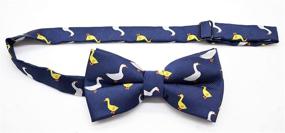 img 2 attached to 👔 Carahere Handcrafted Adjustable Pre-Tied Pattern Boys' Accessory Collection