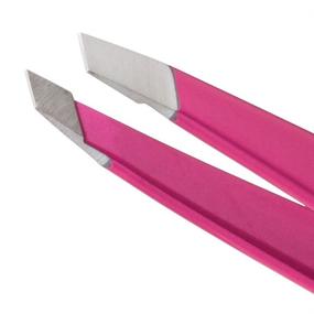img 2 attached to 🔍 Tweezerman Slant Tweezer: Discover the Assorted Colors Collection!
