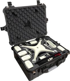 img 4 attached to 🚁 Waterproof Compact Drone Case for DJI Phantom 4 (Gen 2) - Pre-Cut Case Club