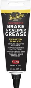 img 1 attached to 🔧 CRC SL3301 Brake & Caliper Grease, Synthetic, 2.5 oz