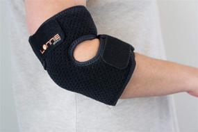 img 2 attached to 🎾 Lonnie Brace - Effective Elbow Brace for Tendonitis, Tennis Elbow, and Cubital Tunnel Syndrome - Unisex