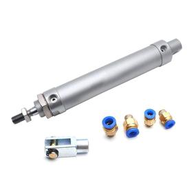 img 4 attached to 💪 Compact Powerhouse: Sydien Small Pneumatic Cylinder Bore Unleashes Superior Performance