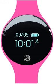 img 2 attached to Bluetooth Watches Touchscreen Waterproof SD01 Pink