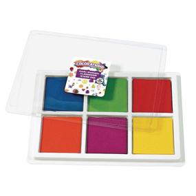 img 2 attached to 🎨 Colorations BIGSTAMP Oversized Washable Classroom Stamp Pad