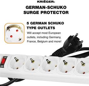 img 2 attached to 🔌 KRIËGER German Schuko Electric Protector KRE5 with Enhanced SEO