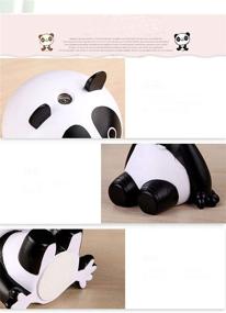 img 2 attached to 🐼 Innovative INVODA Panda Humidifier: A Cute & Portable USB Air Diffuser for Office, Home, Baby & Kids Rooms!