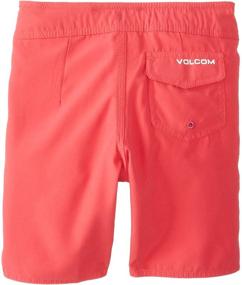 img 1 attached to 🩳 Volcom Little Boardshort Swell Green Boys' Apparel