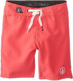 img 2 attached to 🩳 Volcom Little Boardshort Swell Green Boys' Apparel