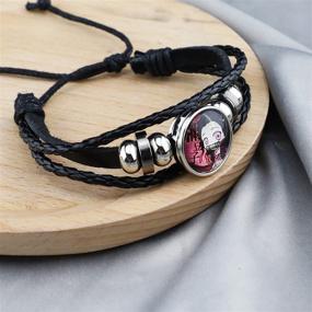 img 1 attached to Браслет Demon Slayer Anime Cosplay Jewelry - оригинальная японская аниме продукция, идеальный подарок для фанатов Demon Slayer.