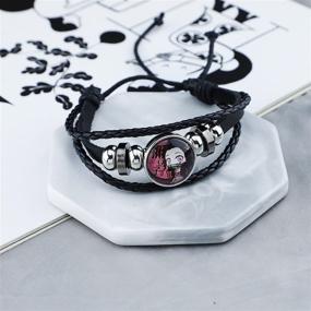 img 2 attached to Браслет Demon Slayer Anime Cosplay Jewelry - оригинальная японская аниме продукция, идеальный подарок для фанатов Demon Slayer.