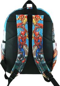 img 1 attached to Spider Man Deluxe Oversize Backpack Compartment