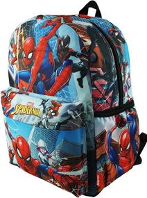 img 2 attached to Spider Man Deluxe Oversize Backpack Compartment