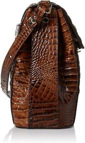img 2 attached to Brahmin Q4215100004 Margo Pecan Designer Women's Handbags & Wallets: Luxurious Style & Functionality