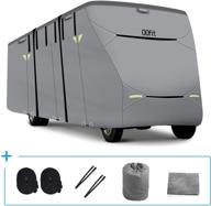 🚐 oofit deluxe class c rv cover: ultimate 29' - 32' rvs protection with 5-ply poly fabric roof & windproof design logo