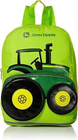 img 3 attached to 🎒 Premium John Deere Yellow Toddler Backpack - Durable and Stylish!