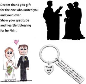 img 1 attached to 🙏 Expressing Gratitude: MAOFAED Wedding Officiant Gift for Uniting Us in Marriage - A Heartfelt Thank You and Appreciation Gift