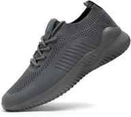 ultra-breathable lightweight men's running walking sneakers: athletic shoes for maximum comfort логотип