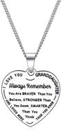 granddaughter necklace inspirational christmas birthday logo