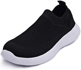 img 3 attached to AKINGIO Fashion Sneakers Breathable Fitness