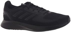 img 1 attached to Adidas Mens Runfalcon Black White Men's Shoes and Athletic
