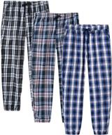 🩳 jinshi men's pajama bottoms with sleepwear pockets logo