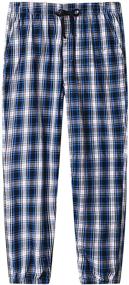 img 1 attached to 🩳 JINSHI Men's Pajama Bottoms with Sleepwear Pockets