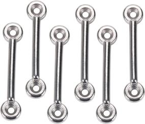img 2 attached to High-Quality Stainless Steel Bimini Top Strap Pad Eye Footman's Loop: Ideal for Jeep, Corvette, Buggy, Kayak Tie Downs - Amarine Made 4pcs Heavy Duty Option