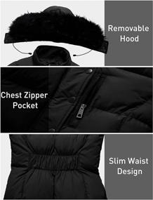 img 1 attached to 🧥 Szory Women's Thicken Jackets with Removable Clothing and Coats - Coats, Jackets & Vests for Women