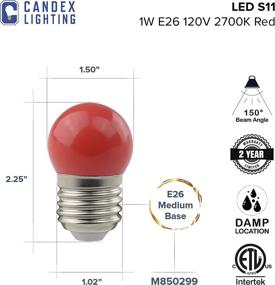 img 3 attached to 🎄 Candex Dimmable Holiday Standard Equivalent