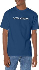 img 2 attached to 👕 Volcom Crisp короткий рукав черная мужская одежда: Стильные рубашки для современного мужчины