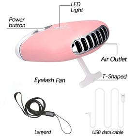 img 3 attached to Conditioning Handheld Rechargeable Eyelashes Extension