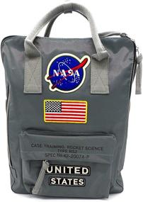 img 1 attached to 🚀 Red Canoe NASA Backpack: Gear up for Out-of-this-World Adventures!