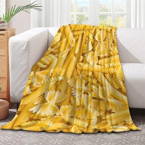 img 4 attached to Spaghetti Farfalle Microfiber Blankets Luxurious